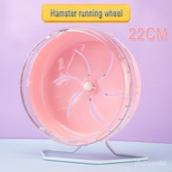 COD☀21cm Hamster Running Wheel Can Be Fixed Guinea Pig Chinchillas Silent Toy Fitness Hedgehog Runni