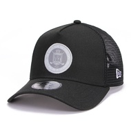Golf Circle Patch Black 9FORTY A-Frame Snapback Cap