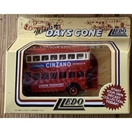 LLEDO DAYS GONE LONDON TRANSPORT BUS CINZANO