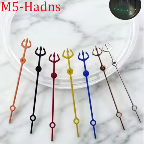 13mm Watch Second Hand Orange Rose Gold Blue NH35 Hand Suitable for NH35 NH36 Automatic Movement Tri