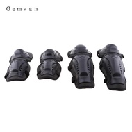 [Gemvan] Adults Motorcycle Knee Elbow Protector Knee Shin Guard Pads Protective Gear