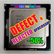[Defect & Rejected CPU Processor] i7-4790 / i5-2500K / i5-7400 / i3-6100 👉Barang Kecacatan