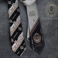 #Linyuejun Haarlem original tie jk women's uniform shirt smal霖悦君哈勒姆原创领带jk女制服衬衫小物百搭提花dk领带男潮正8.29