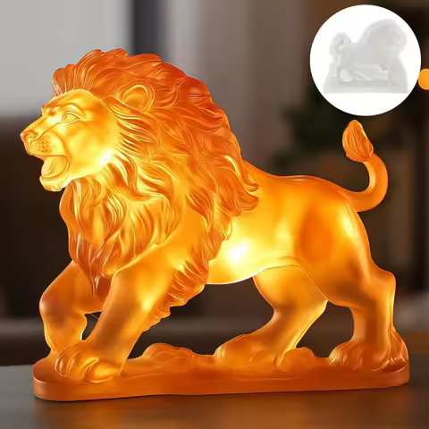 Lion Candle Silicone Mold Lion Shaped Ornament Resin Silicone Mold Craft Mold Mighty Lion Shaped Con