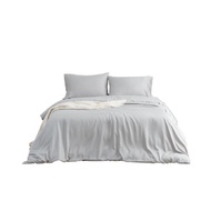 ปลอกผ้านวม เยื่อไผ่ Pure Bamboo สี Silver Pearl แฮงกี้