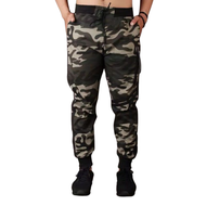 IND-Co CELANA JOGGER CAMO BERBURU PRIA LORENG / celana jogger pria motif loreng / jogger loreng pria