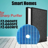 Fit Sharp KC-G60E - FZ-D60HFE / FZ-G60DFE / FZ-G60MFE Compatible Replacement Filters