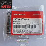 HONDA ORIGINAL SCREW SET PART#16016-K03-H11 FOR HONDA CLICK 125i (V1-V2-V3) CLICK 150i (v1-v2) BEAT FI (V1-V2) AIRBLADE 150,XRM/RS 125 FI, ZOOMER X