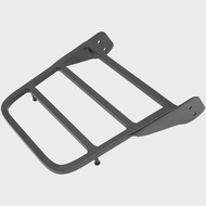 เหล็กรถจักรยานยนต์ Sissy Bar พนักพิงชั้นวางสัมภาระด้านหลังสีดําสําหรับ Yamaha V-Star 400 650 1100 Dr