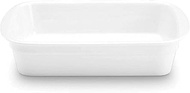 Pillivuyt Large French Porcelain Baking Dish, 11 12 Inches x 9 12 Inches, 3 Quarts, Oven to Microwav