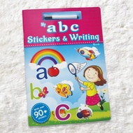 Belajar Menulis abc 123( STICKER & WRITING )