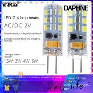 DAPHNE Crystal light bulb, Warm Cold White Lighting G4 LED Light,  G4 Replacement 12V Dimmable bulb 