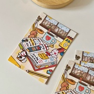 [ThebouncyJelly] 3 Friends Journaling Postcard