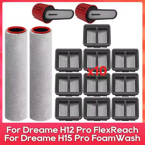 Fit For ( Dreame H12 Pro FlexReach / H13 FlexReach / H15 Pro FoamWash / H15 Pro / H15 Mix ) Brush Fi