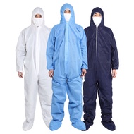 PPE Protection Coveralls L-3XL PPE Isolation Suit Coverall Jump Suit Non Woven Shoe Cover Disposable