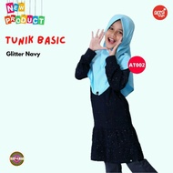 Afrakids Basic Tunic - Navy Glitter - AT002 (Limited Stock)