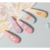 SG STOCK Sanrio Stacking Print BB Hair Clip | Hello Kitty Little Twin Stars My Melody Kuromi Pompompurin Cinnamoroll