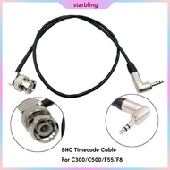 Star Professional BNC Timecodes Cable for C300 500F55 Amira ZoomF8 Camera Reliable and Efficient 3 5