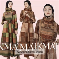 Hikmat Fashion Original A7733-03 Abaya Hikmat  noerbutikmuslim Gamis