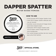 Minyak Rambut Pomade Smith Dapper Spatter Medium Waterbased