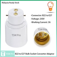 B22 to E27 Bulb Socket Converter Adaptor/ Lamp Socket Converter Socket Lampu/ Penukar Pemegang Lampu