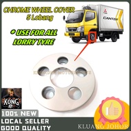 LORRY FRONT RIM COVER IRON 5 HOLE LUBANG TYRE RIM TYRE NUT PENUTUP TAYAR BESI LORI ISUZU NPR NHR HIC