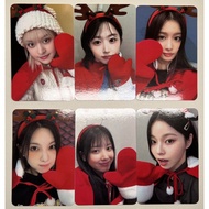NMIXX Xinghe SR Christmas Official Benefit Photocard Lily Haewon Kyujin Sullyoon BAE Jiwoo K-Pop Alb