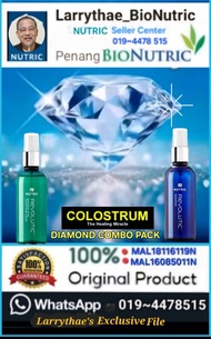 Revolutic BioSpray & Plus Colostrum Liquid 2x60mls Immunity Supplement Diamond Pack 100% Original Pr