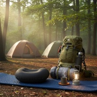 Ultralight  Travel Pillow Quick Inflation Portable Inflatable Cushion for Outdoor