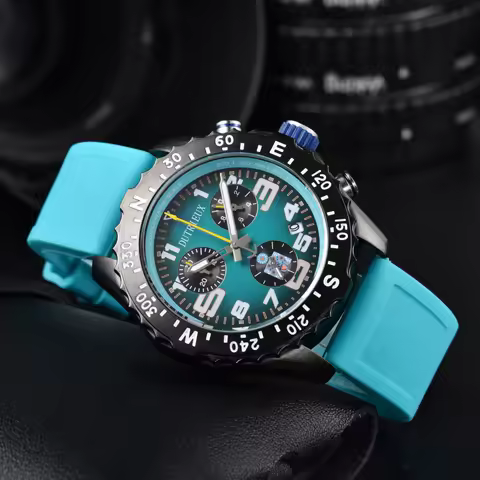2026 Hot Sale Luxury Watches for Men Colorful Auto Date Steel Strap Business Designer Fashion Male A