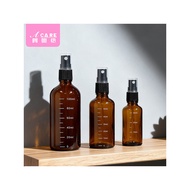 perfume atomiser perfume bottle Bottles/spray bottles/brown A1vq001-glass scale spray bottle perfume