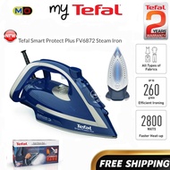 Tefal 2800W Steam Iron Smart Protect Plus FV6872 No Temp Setting / Auto Off Dry Iron Seterika Stim B