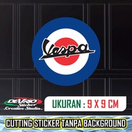 Vespa Scooter Stickers Scooterist (Custom Cutting Stickers Like You Like) Motorcycles, Cars, Glass, 