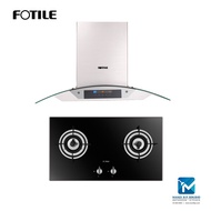 Fotile EH13 Chimney Hood + Fotile FD2B Built-in Gas Hob