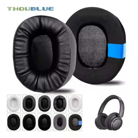 THOUBLUE Replacement Ear Pad for Anker Soundcore Life Q30, Q35, Q10, Q20, Tune Earphone Earpads Earm