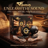 VF Audio VF1600FR Spiker Full Range Kereta 180W Car Speaker Midrange Bass Spiker