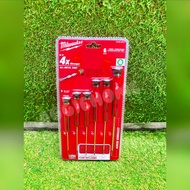 MILWAUKEE SET ไขควงหัวทอร์ค รุ่น 48-22-2610 (6PC./P.) TORX PRECISION SCREWDRIVER SET ขนาด T6/T7/T8/T