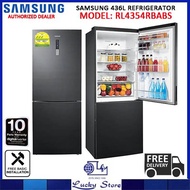 SAMSUNG RL4354RBABS 436L 2 DOOR REFRIGERATOR, 3 TICKS, BOTTOM FREEZER, FREE DELIVERY