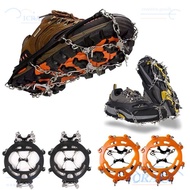 CRAFT Ice Grippers, Non-slip 8/10 Teeth Ice Shoes Spike,  Lightweight Ice Snow Shoes Spikes Unisex
