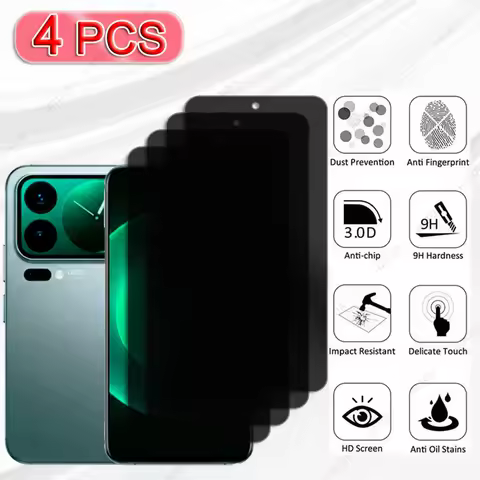 For Xiaomi 17 Pro Max Glass Privacy Screen Protector For Xiaomi 17 Pro Max Anti-spy Glass Camera Pro