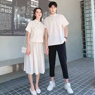 2024 CNY Chinese New Year couple outfit Tang suit pair of summer suits dressed Chinese style cheongs