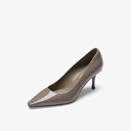 73Hours Womens Elegant Pointed Toe High Heels Comfortable Commute Fashion Single Shoes Fine Strap St