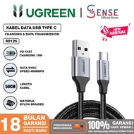 Ugreen Usb Type C Fast Charging Data Charger Cable 3A 15W 18W-27W