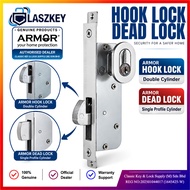 ARMOR 41054 Dead Lock with Euro Profile Cylinder | Heavy Duty Mortise Door Lock