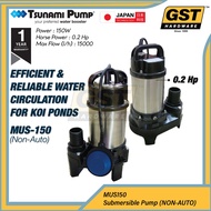 🔥 Tsunami Submersible Pump Aquarium Fish Pond Pump Koi Pond Pam Kolam Ikan Submersible Water Pump Pa