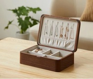 首飾盒 飾品收納盒 胸針耳環珠寶盒 日常收納 節日禮物免費刻字