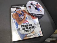 網拍唯一 收藏絕版經典 遊戲光碟 sony PS2 NBA LIVE 2005 英文版 美版