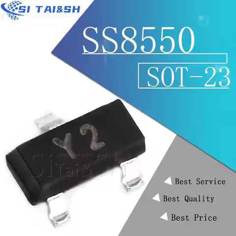 50PCS S8050 J3Y S8550 2TY SS8050 Y1 SS8550 Y2 SOT23 SMD transistor