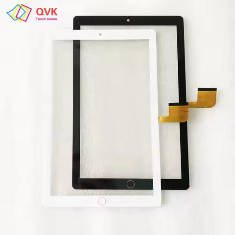 +Glass Film 10.1 Inch Black for MediaTek T910 Tablet PC Capacitive Touch Screen Digitizer Sensor Ext
