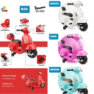Children's battery motorbike toy PMB 399 788 vespa piaggio Music Lights M399 M788